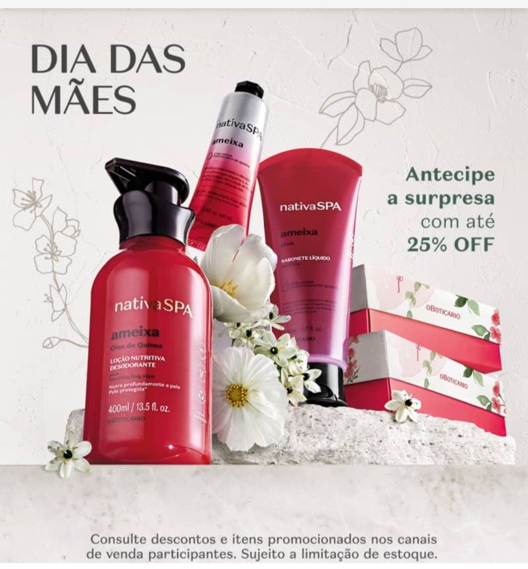 Dia das Mães está chegando!!💐🛍 Corre aproveitar, as sugestões de kits da Boticário!!!🏃‍♂️🏃‍♀️#diasdasmaes #oboticário #ltkbrasil

#LTKsalealert #LTKbeauty #LTKbrasil