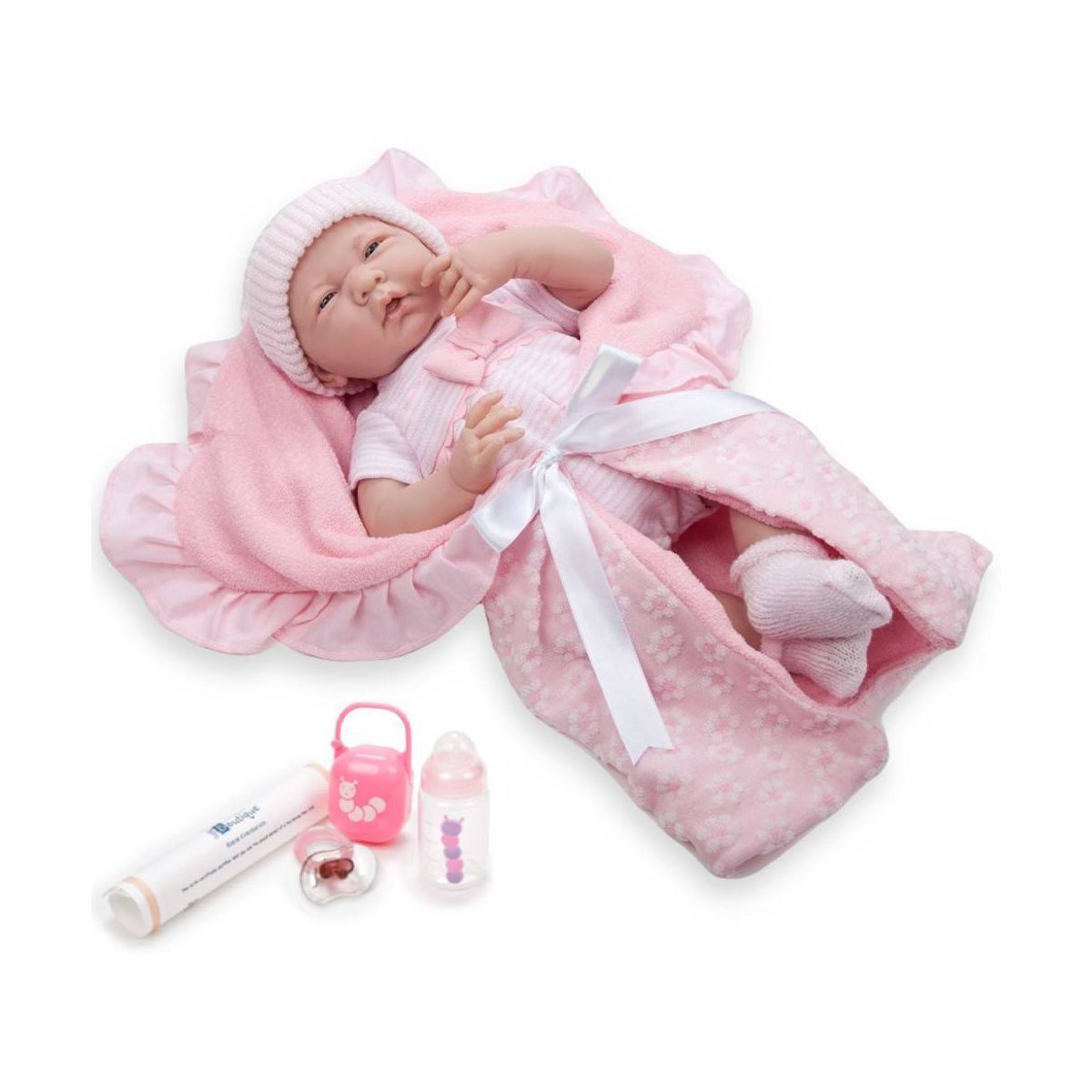 JC Toys La Newborn 15.5" Doll - Pink Deluxe Boutique Gift Set | Target