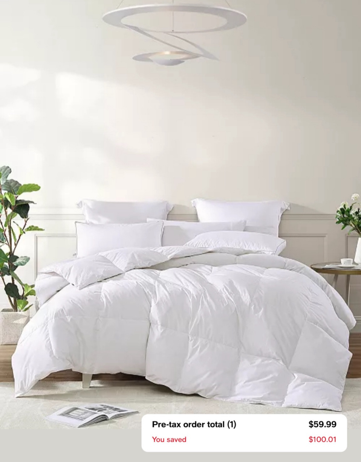 Macy’s down comforter on major Black Friday Sale!!! 

#LTKHoliday #LTKGiftGuide #LTKSaleAlert