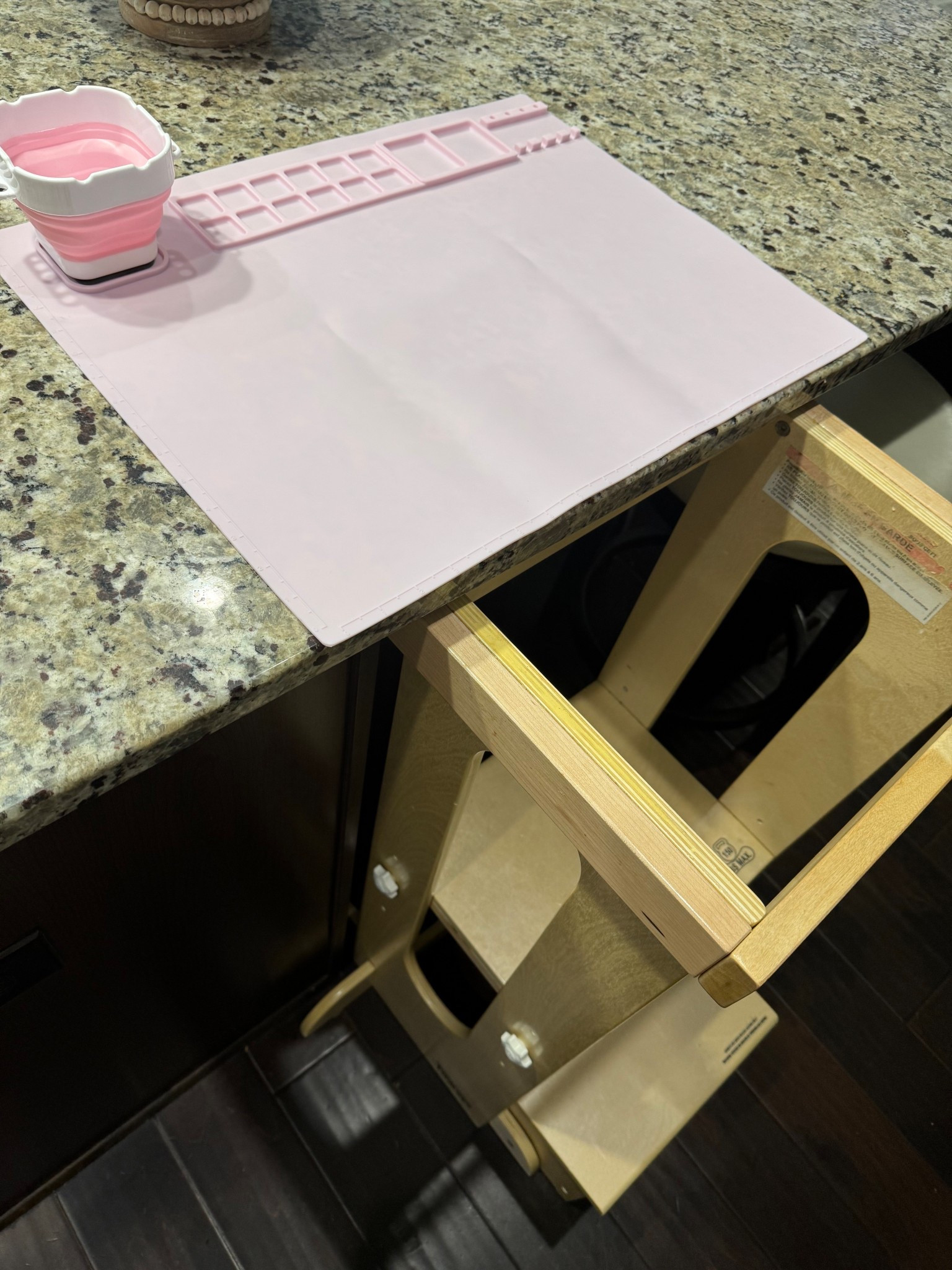 The best mess free paint mat that even rolls up and has a removable water cup for easy clean up #Amazon #PaintMat #toddlerstool #toddlerstepstool #stepstool #easter #easterbasketstuffers #eastereggsfuffers #easterbasket #toddlerkitchenstool #KitchenHelper #Toddler #Baby #Playroom #ToddlerMustHave #paint #artsandcrafts 

#LTKKids #LTKSaleAlert #LTKBaby
