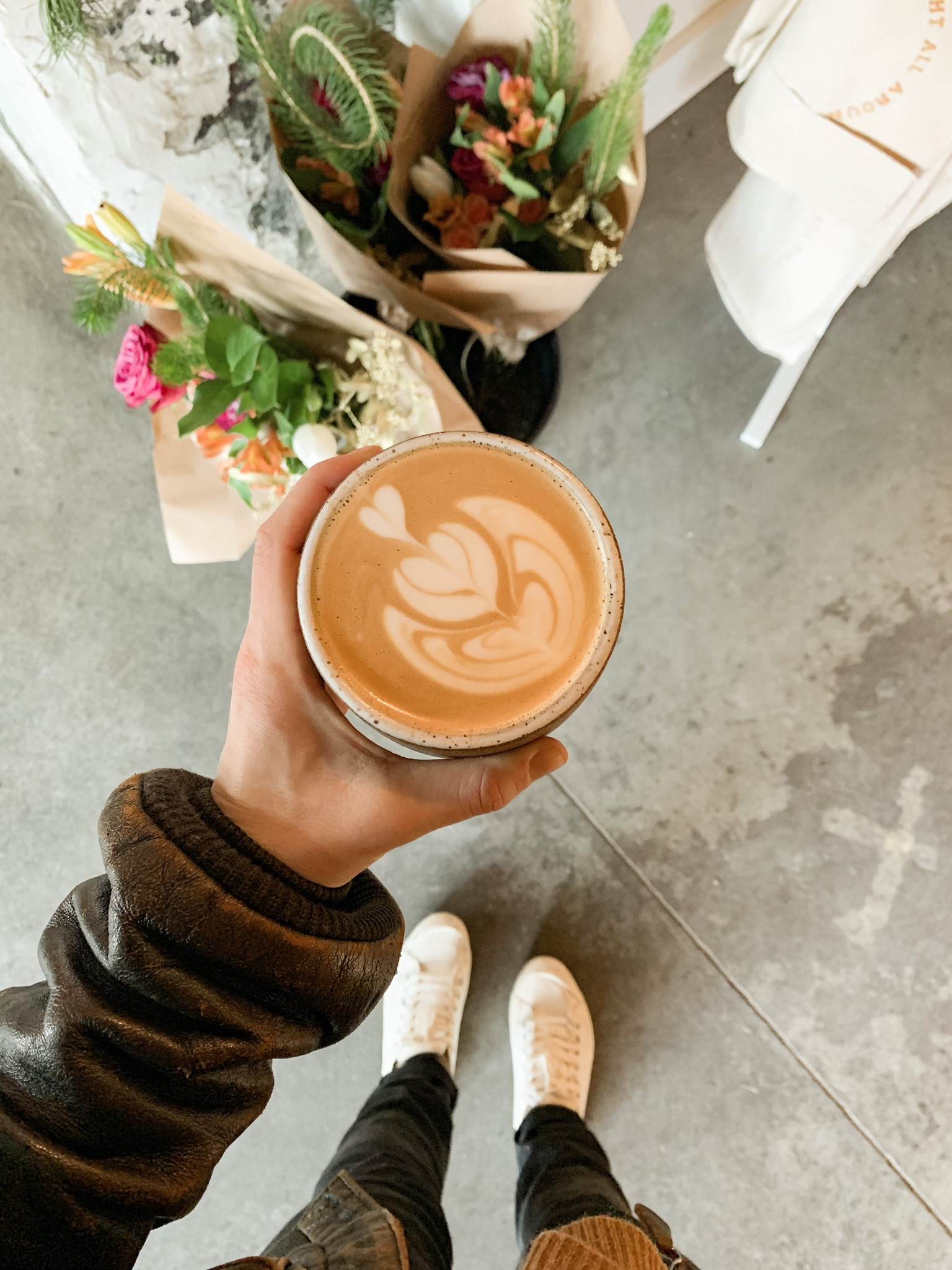 A lovely latte from my favorite Pittsburgh coffee shop KLVN! Linking a few outfit details 🤎

#LTKfit #LTKstyletip #LTKworkwear