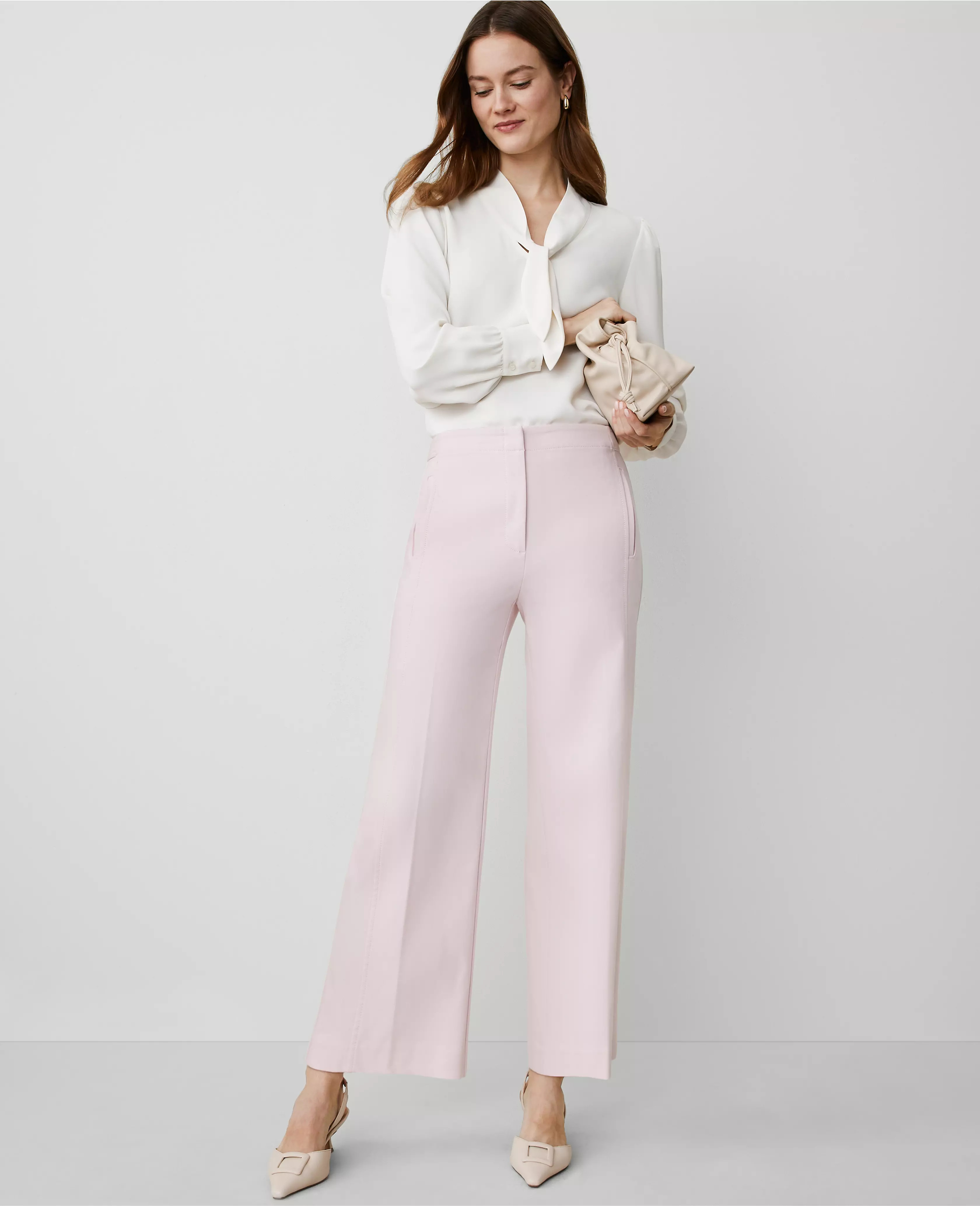 The Grace Straight Pant | Ann Taylor