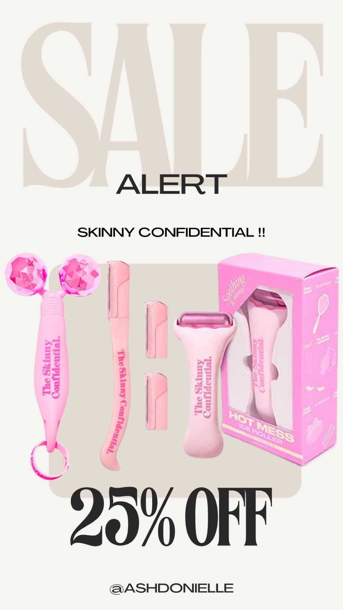 25% off Skinny Confidential products for Amazon big deal days!!!! 

Amazon big deal days, Amazon prime, Amazon sale, skinny confidential, Amazon beauty 

#LTKBeauty #LTKSaleAlert #LTKxPrimeDay