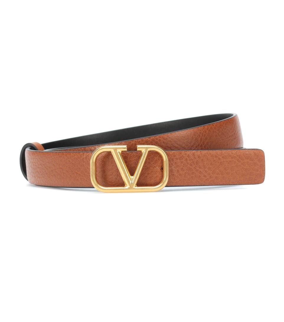 Valentino Garavani VLOGO leather belt | Mytheresa (IT)