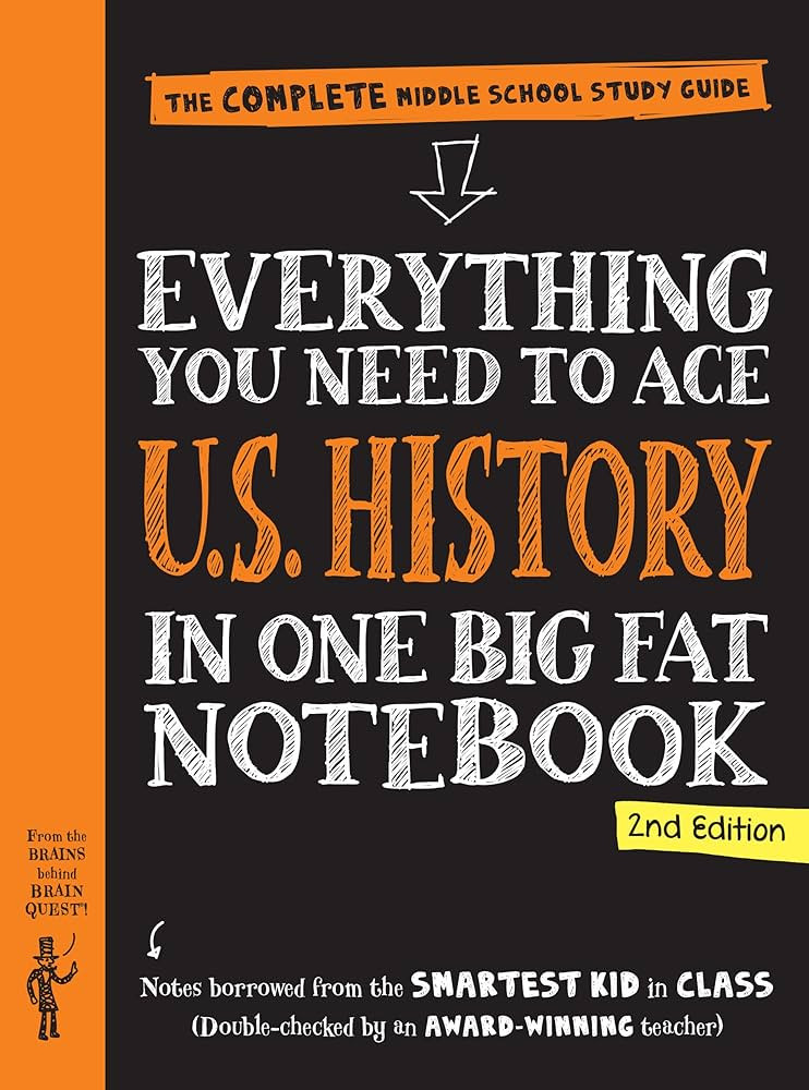 Everything You Need to Ace U.S. History in One Big Fat Notebook, 2nd Edition: The Complete Middle... | Amazon (US)