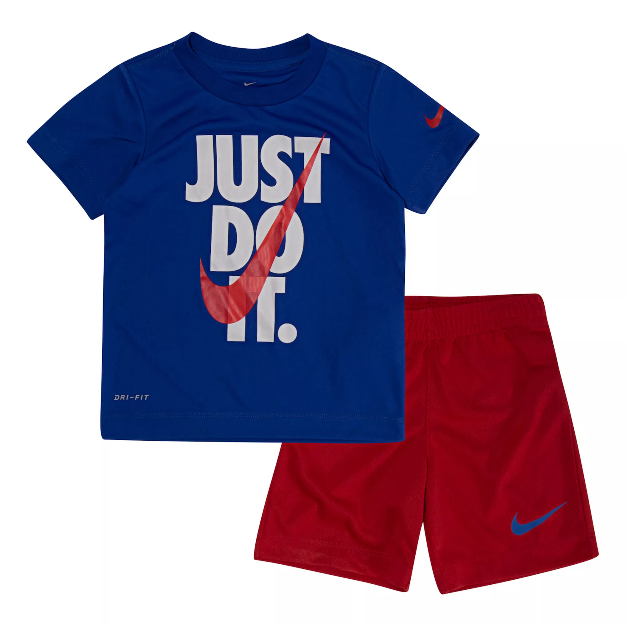 Toddler Boy Nike Dri-FIT "Just Do It." Tee & Shorts Set | Kohl's