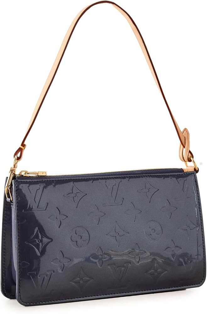 WHAT GOES AROUND COMES AROUND Women's Pre-Loved Louis Vuitton Navy Vernis Lexington Bag | Amazon (US)