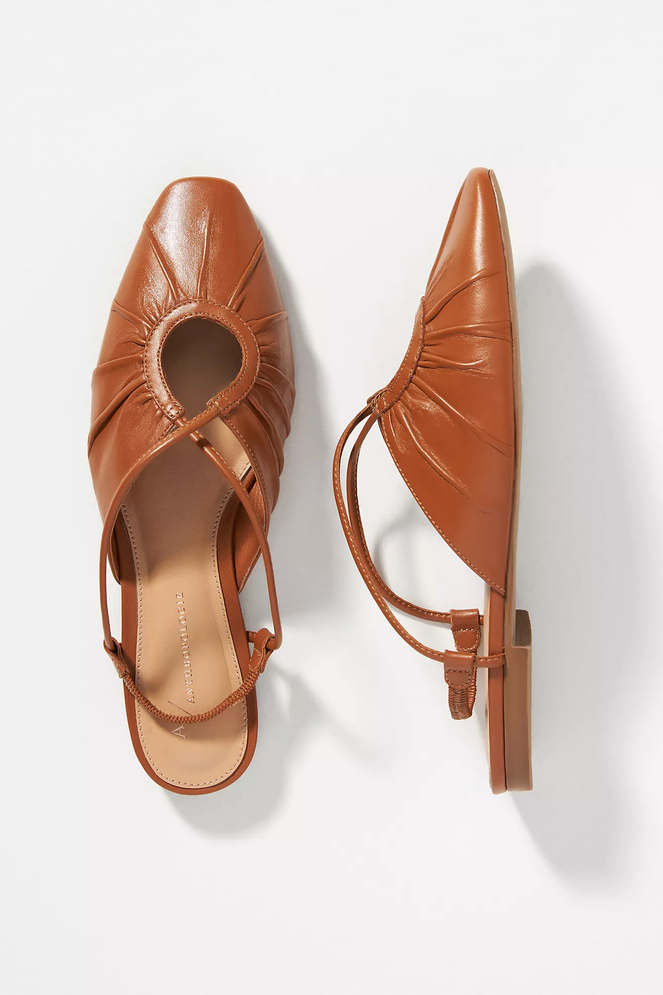 Maeve Strappy Flats | Anthropologie (US)