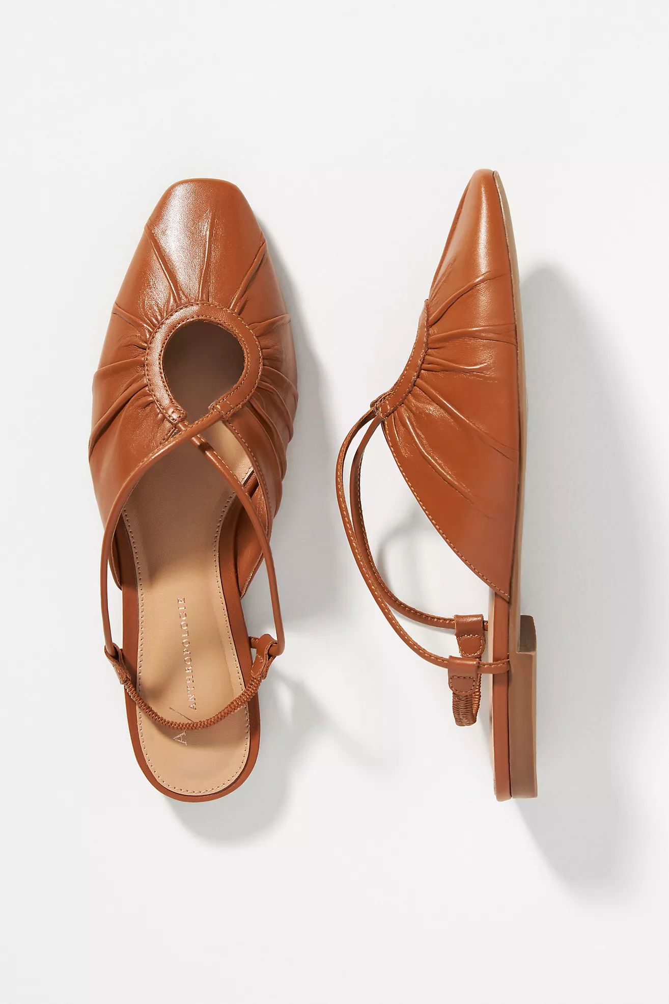 Maeve Strappy Flats | Anthropologie (US)