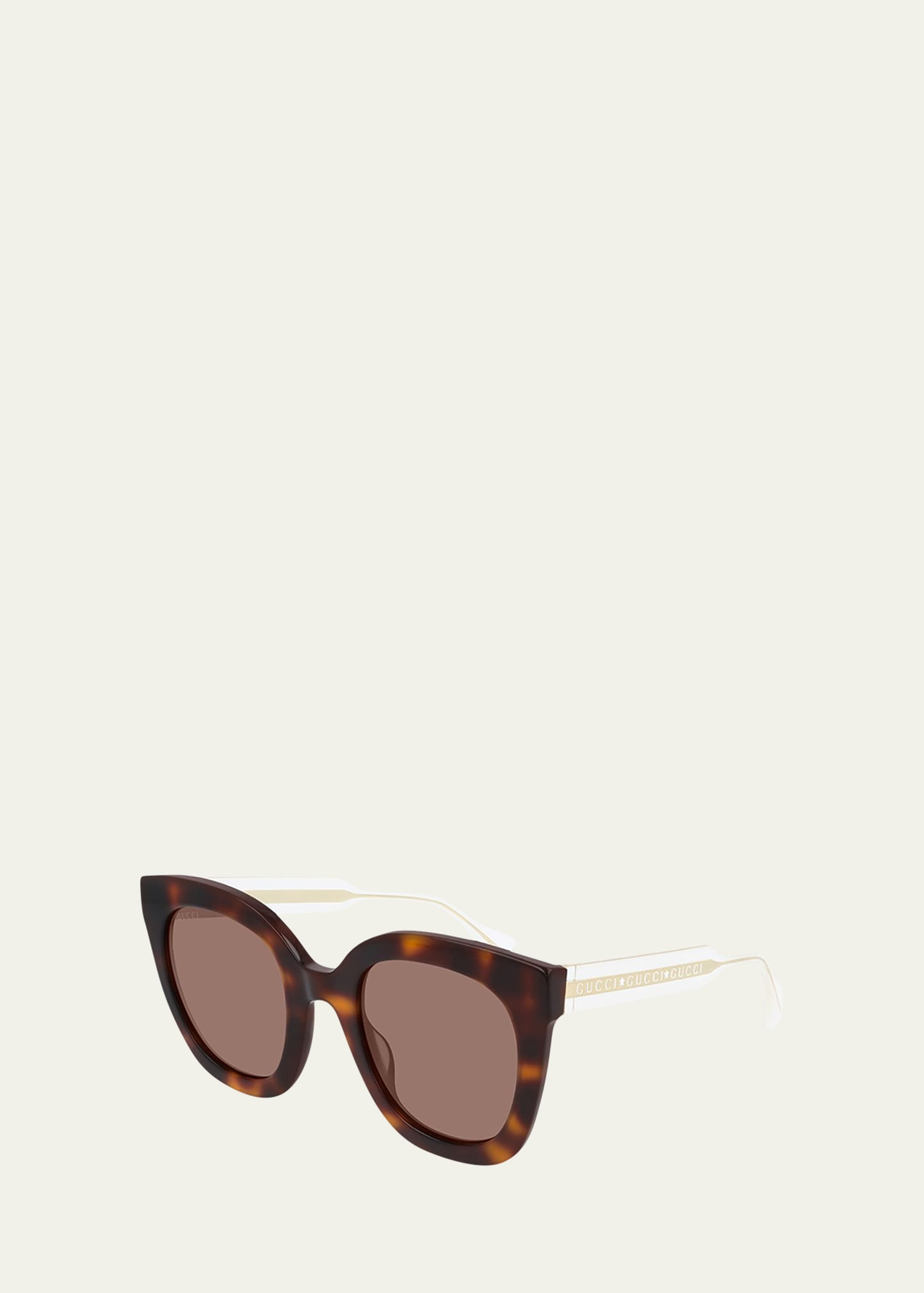 Colorblock Acetate Square Sunglasses | Bergdorf Goodman