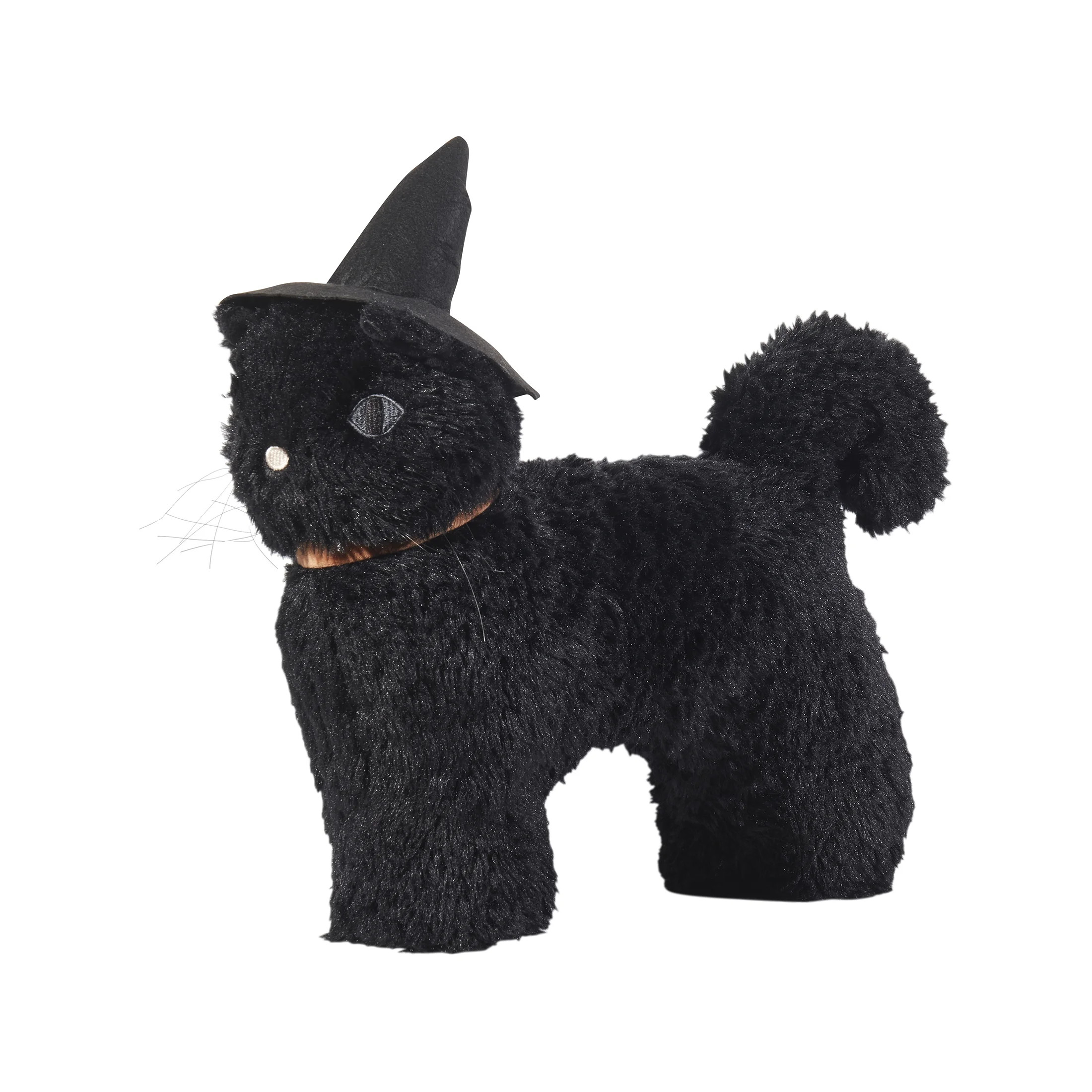 My Texas House 12" x 17" Witch Black Cat Halloween Decorative Pillow | Walmart (US)