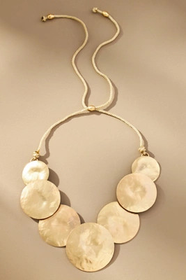 Hammered Circles Collar Neckalce | Anthropologie (US)