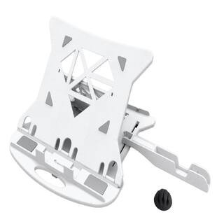 Adjustable Laptop Stand Patented Riser, ABS Material, Ventilated Portable Foldable Swivel, Free Phone and Book Stand | The Home Depot