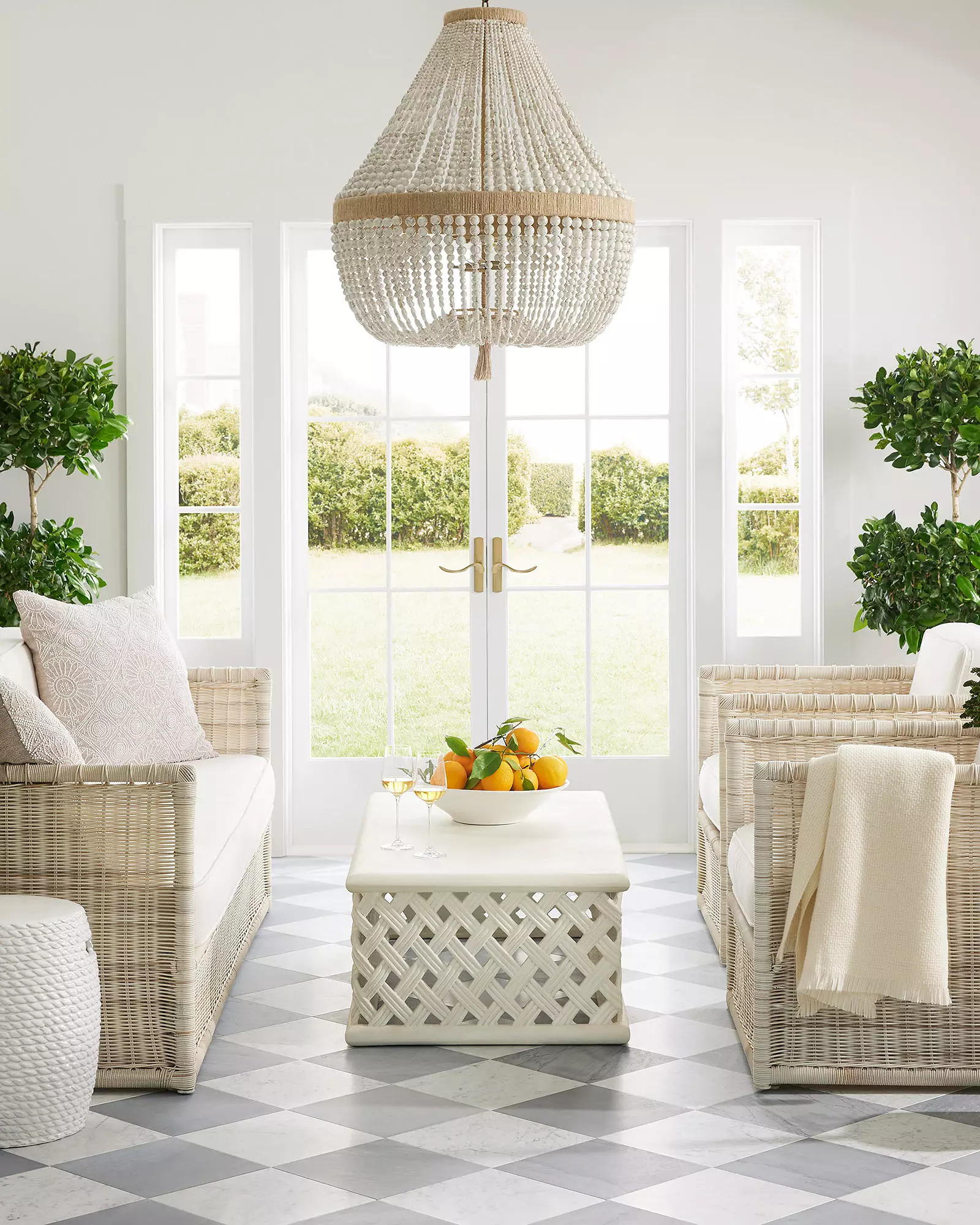 Anacapa Rectangular Coffee Table | Serena and Lily