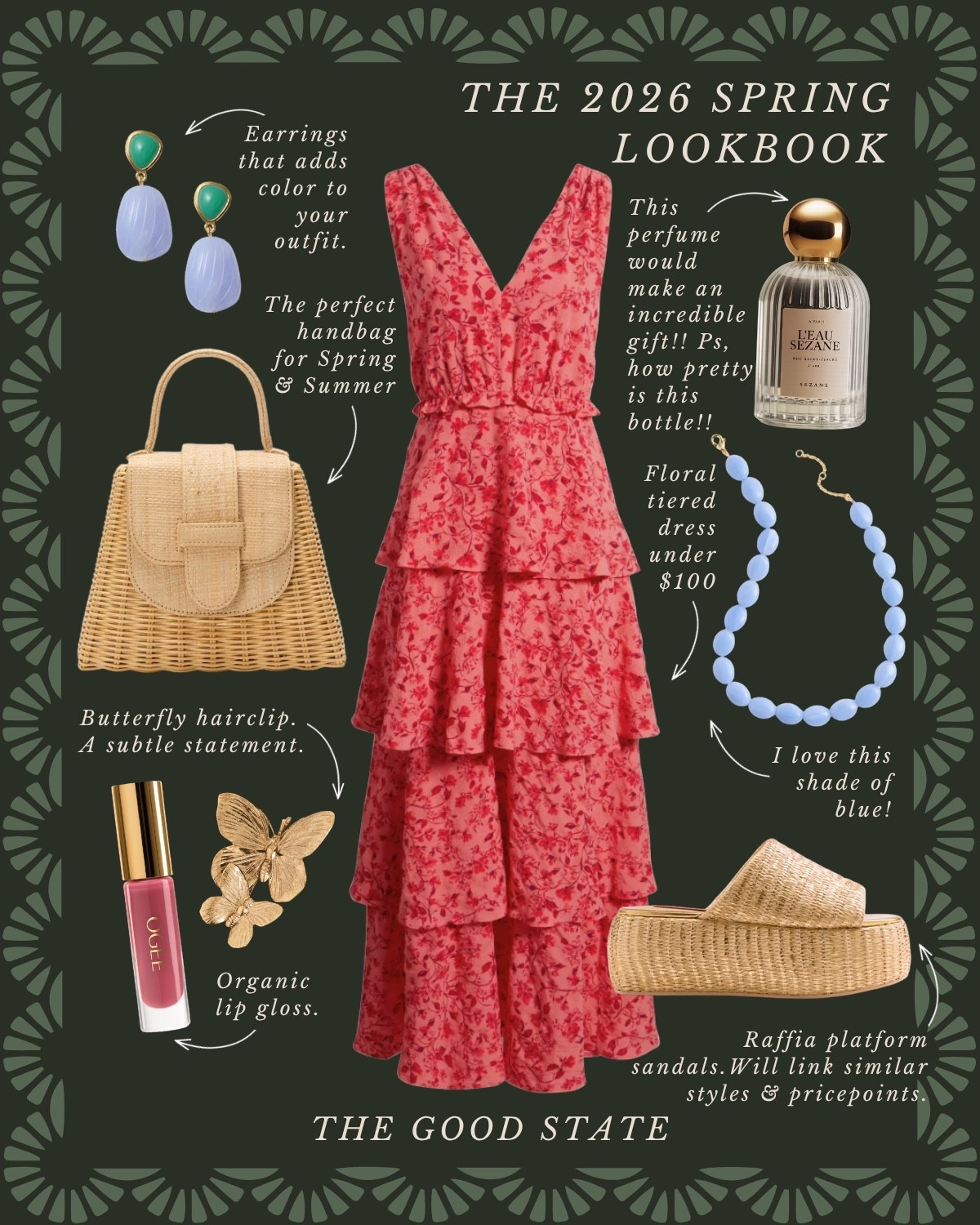 This Spring we are saying YES to happy colors!! We are saying yes to more prints and patterns. Yes to having fun getting dressed! This Lookbook is for the Spring girlies that are saying yes with me! The ones longing for the warmth of sunshine on their skin and a cool breeze blowing through their hair. Shorts and a sweatshirt weather. A flowy dress and a light cardigan. This is for the ladies counting down the days until the farmers market opens back up. The ones who love early mornings at the market—flaky croissant in one hand and a rosemary latte in the other. This is for the ones who can’t resist a bouquet of fresh flowers and are trying to figure out how to grow their own cut flower garden at home (🙋🏼‍♀️). For the ones who spend the golden evenings having a picnic with friends. For the people (like me) who always have a picnic blanket in their car. This is for the girlies love allllll things gingham, their trusty ball cap, pops of color and who firmly believe you can’t have too many neck scarves or bandanas. For the ones who love feminine details like lace trim, dainty florals and ruffles. This Spring may we slow down, breathe deep, embrace the life all around and romanticize the seemingly ordinary moments🌼

#LTKSaleAlert #LTKActive #LTKootd