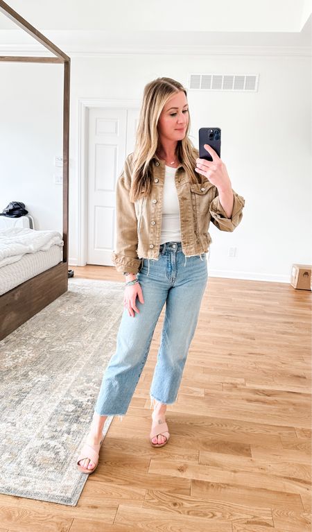 I am finding myself wearing denim more than I am leggings which is a huge shift in the season I’m in! Nothing wrong with leggings, just feel a different type of put together when wearing actual pants  

#LTKfindsunder100 #LTKSpringSale #LTKfindsunder50