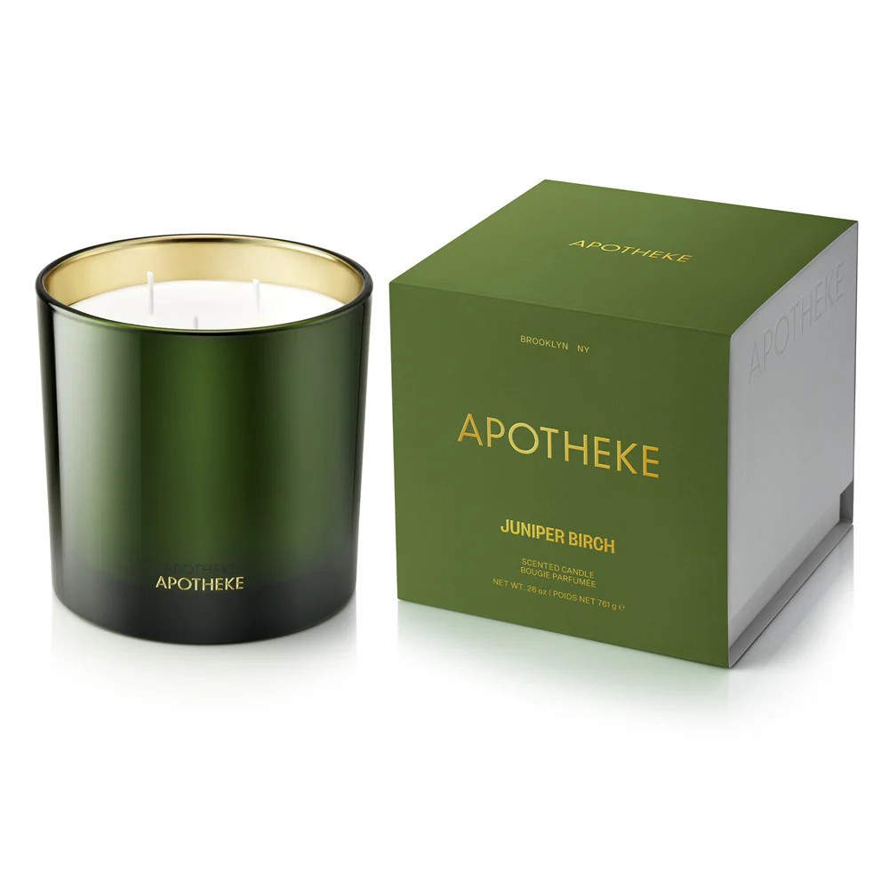 Juniper Birch 3-Wick Candle | Apotheke Co