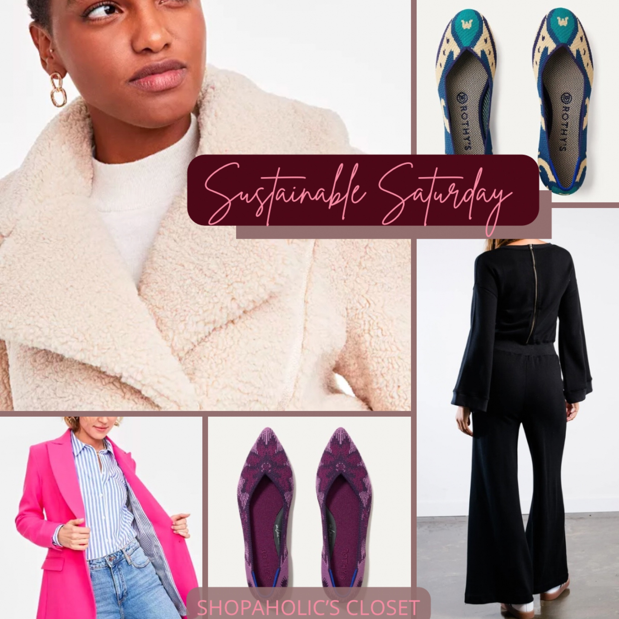 Happy Sustainable Saturdays

Shop sustainable end of season sales at ABLE, Macys, and Rothy’s.

#shopdeescloset #shopaholicscloset

#LTKMidsize #LTKSaleAlert #LTKWorkwear