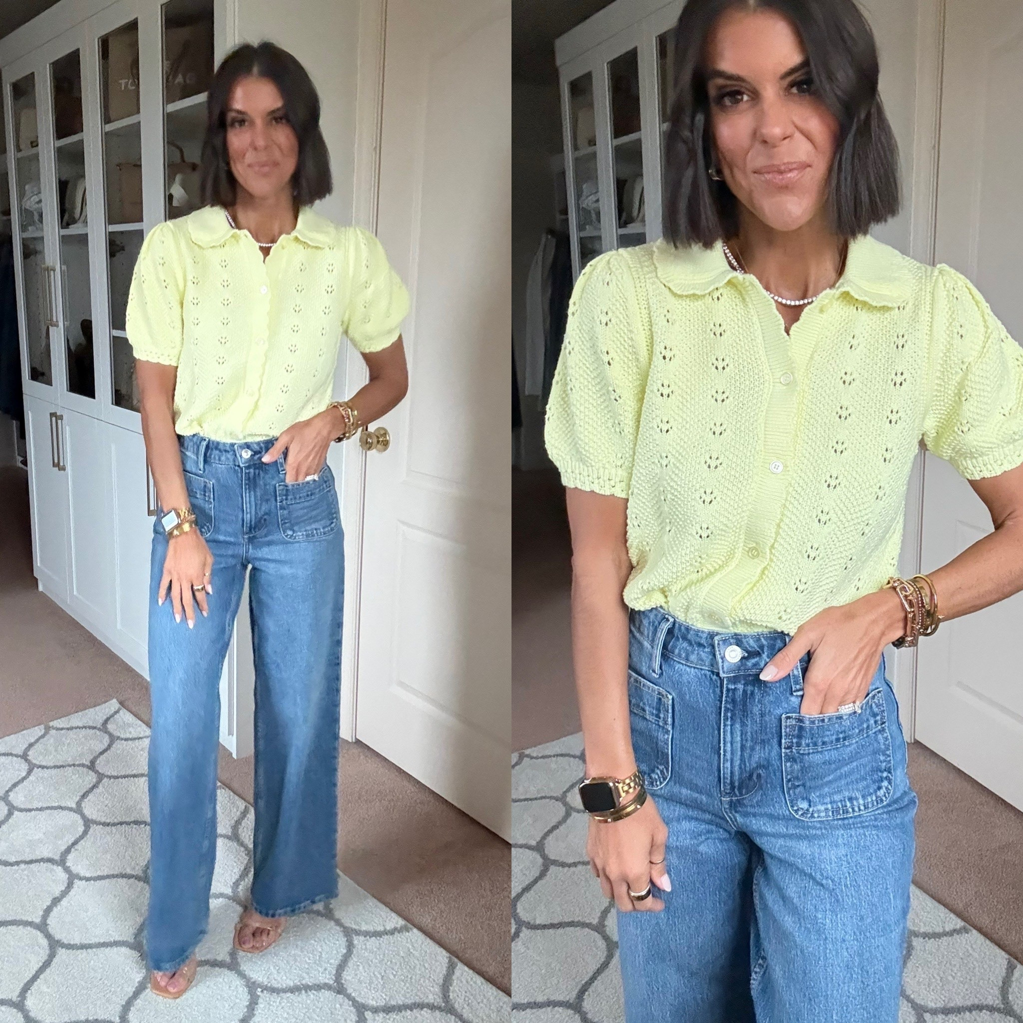 The cutest Walmart sweater!! Size xs
Jeans fit tts, size down if in between 

#LTKSeasonal #LTKgrwm #LTKmomlife