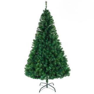 6 ft. Green Unlit Artificial Christmas Tree with 1050 Tips | The Home Depot