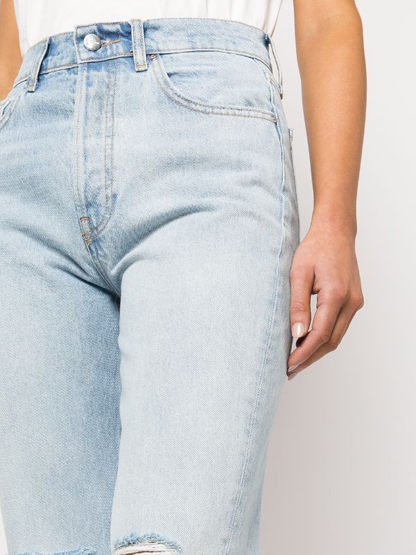 ANINE BING Sonya straight-leg Jeans - Farfetch | Farfetch Global