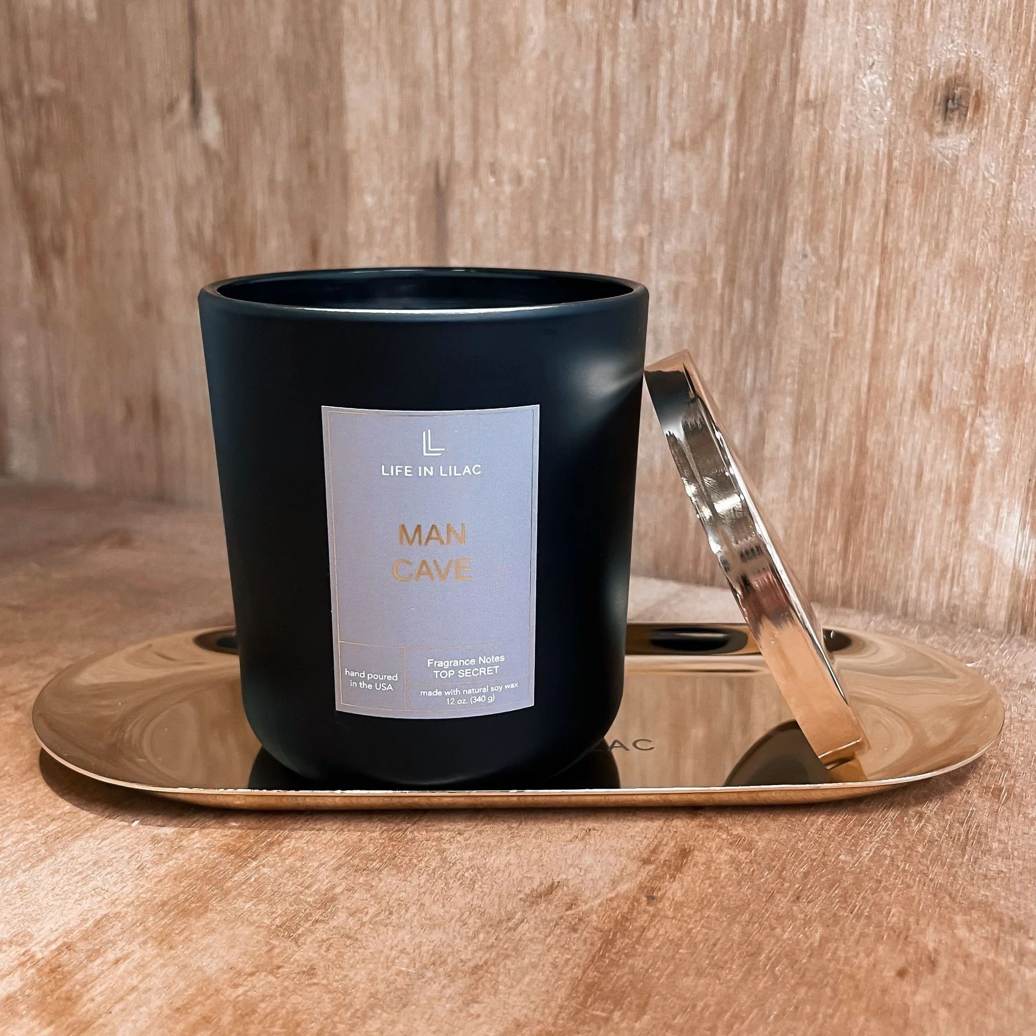 Man Cave Candle | Life In Lilac