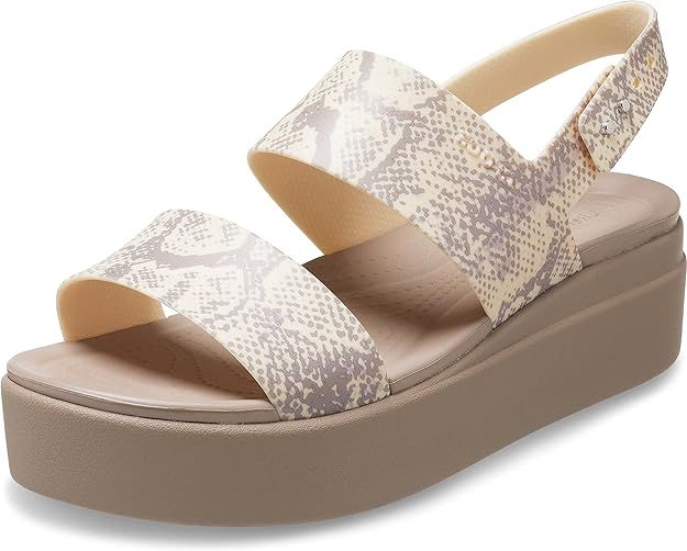 Crocs Women’s Brooklyn Low Wedges, Platform Sandals | Amazon (US)