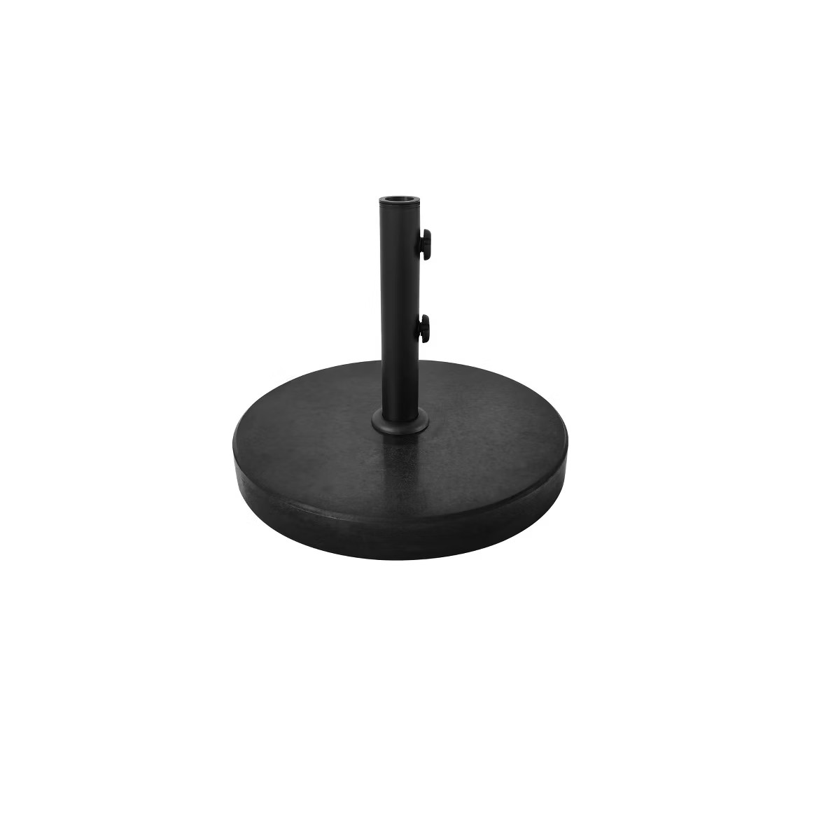 48.5lbs Granite Round Outdoor Patio Market Umbrella Base Black - Threshold™ | Target