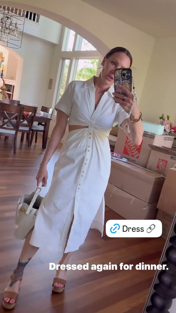 Really loving this white dress from Travis Mathews! Perfect dress for spring or summer- wearing size small 

#LTKStyleTip #LTKOver40 #LTKSeasonal