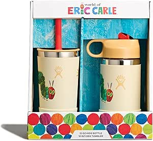 Hydro Flask Kids Water Bottle and Tumbler Bundle Set for School - Stainless Steel and Insulated w... | Amazon (US)
