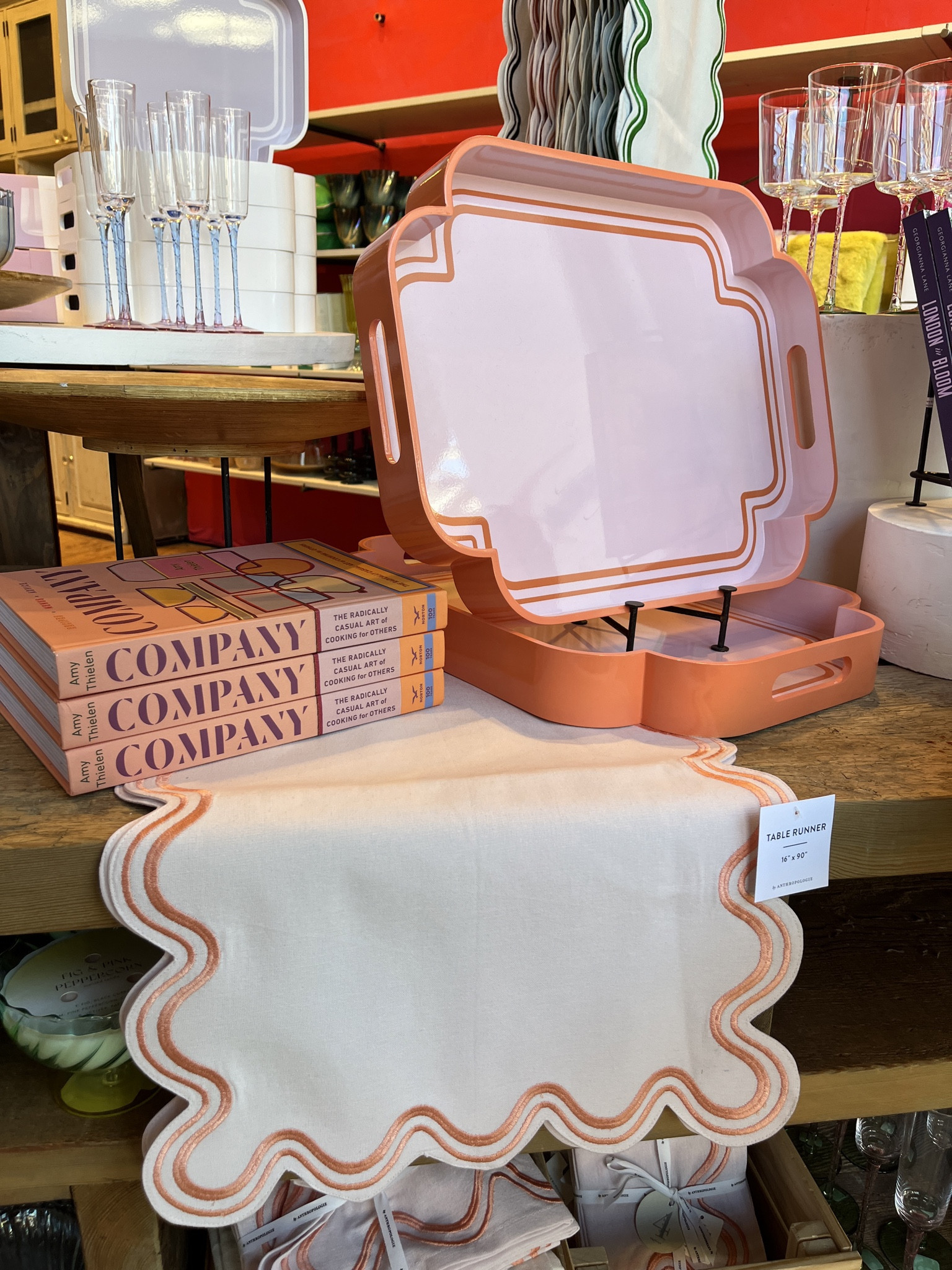 Squiggle everything! Absolutely loving this color scheme and the table runner was so fun. It came in different colors as well  

#LTKstyletip #LTKparties #LTKhome