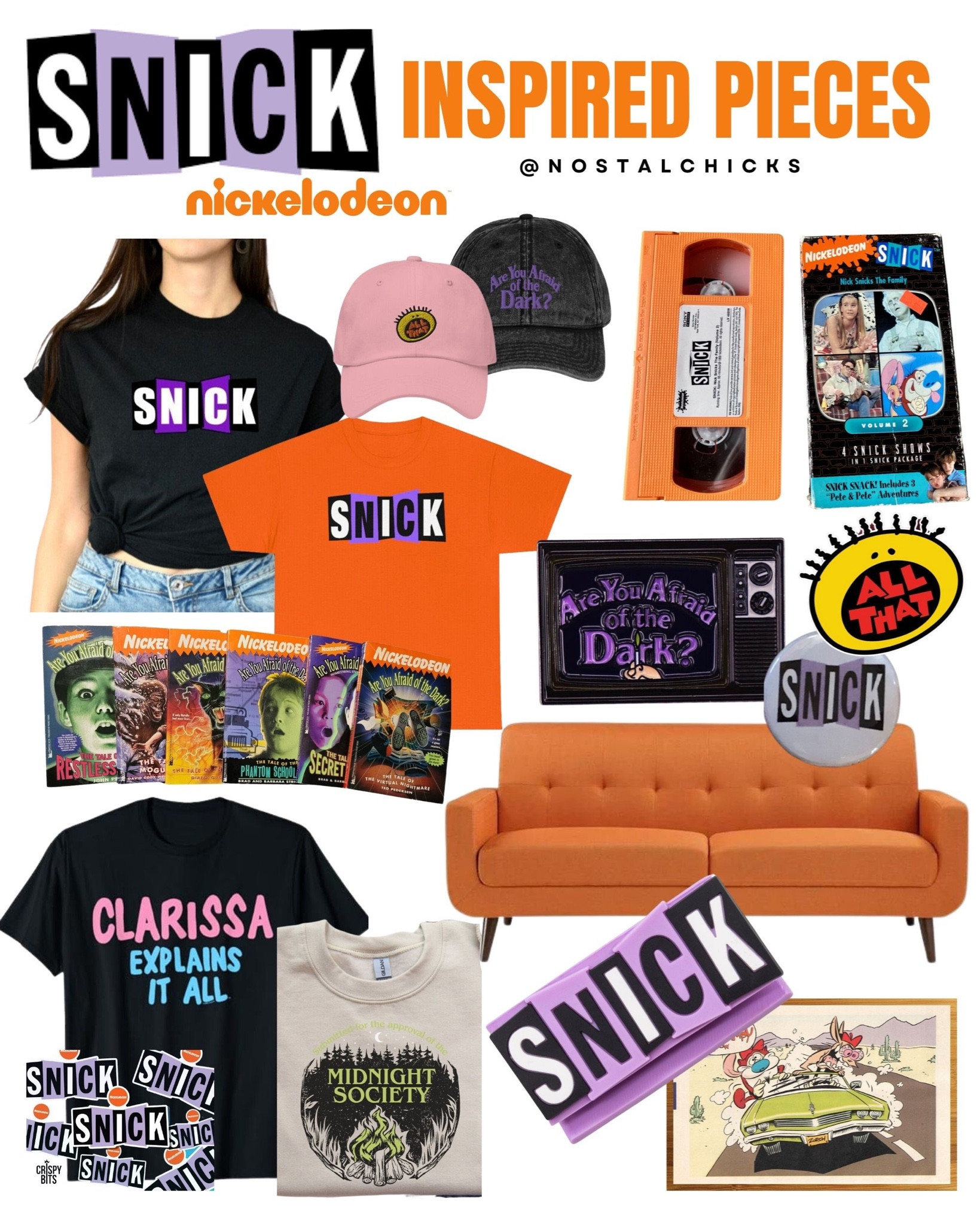 Nickelodeon Snick Pieces!

#nickelodeon #nick #snick #90s
