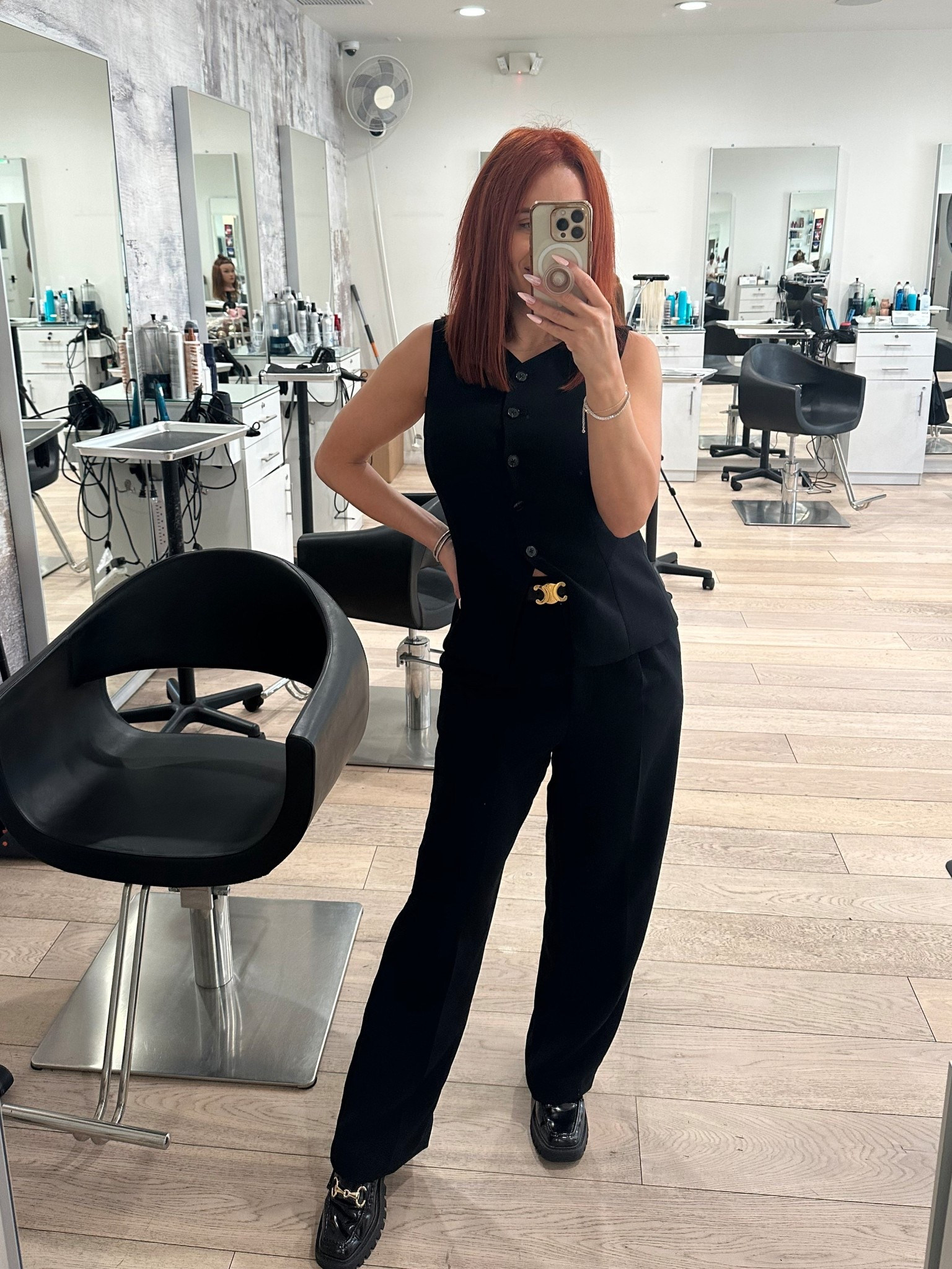 Work wear 
Best wearing size 10 for chest size 
Pants wearing 8 
Also linked other styles I pair vest with 

#LTKSummerEdit #LTKWorkwear #LTKStyleTip