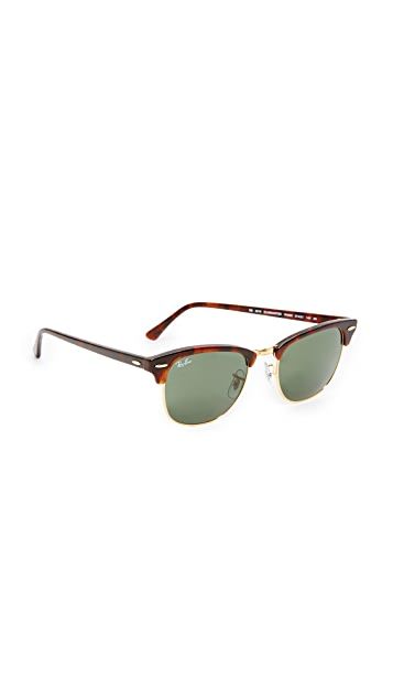 RB3016 Classic Clubmaster  Rimless Sunglasses | Shopbop