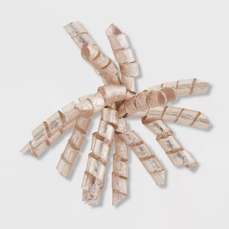 Wedding Fabric Swirl Rose Gold - Spritz™ | Target