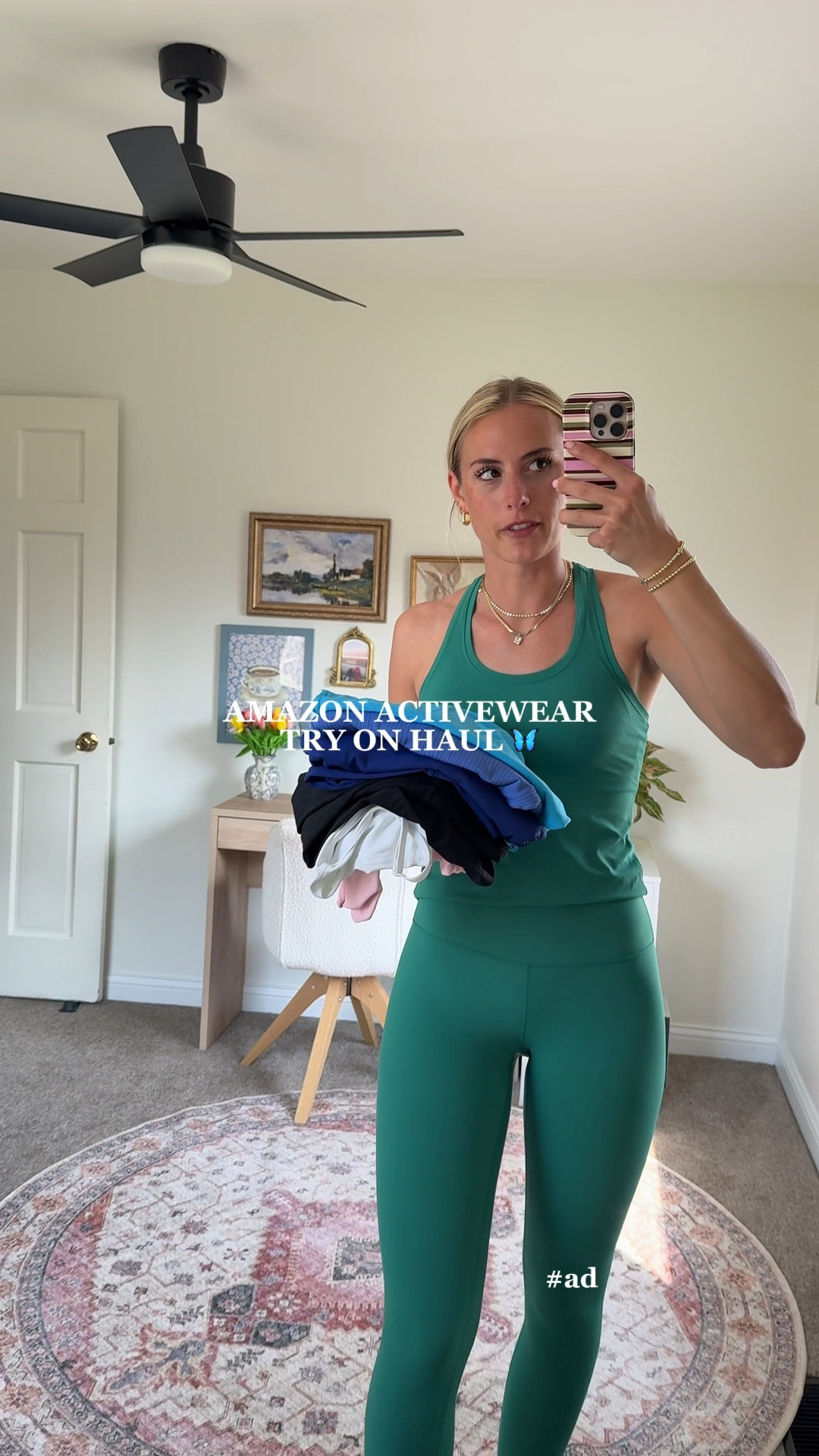 Amazon Spring activewear favorites try on haul 🦋🍉 all on sale for the Big Spring Sale! @amazon @shop.ltk #founditonamazon #ad #liketkit #activewearfashion #clothinghaul