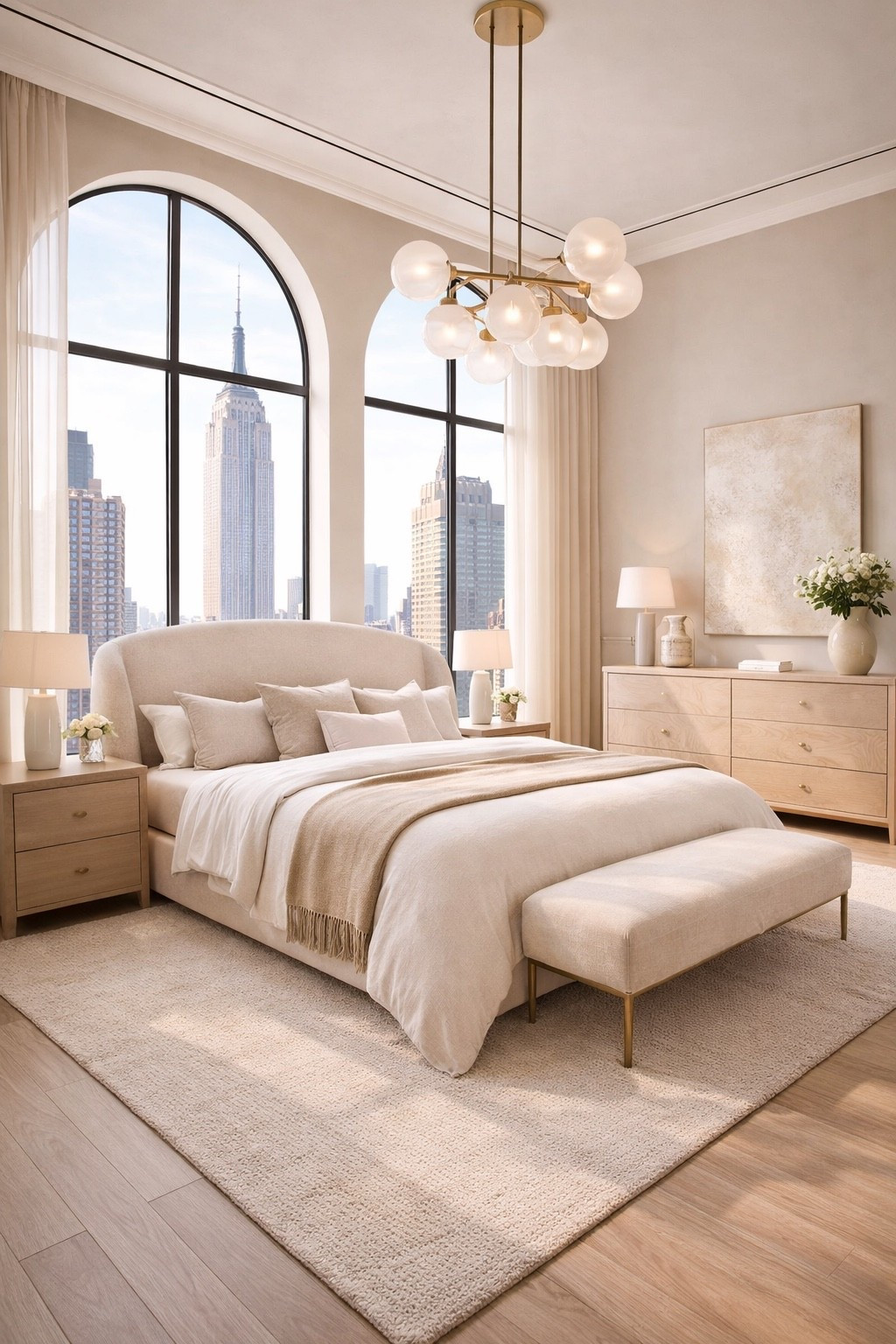 A bright neutral bedroom with light wood tones, cozy layers, and a clean modern luxe feel.

#bedroomideas #neutralbedroom #modernbedroom #bedroomdecor #softminimalism #warmminimalism #neutralhome #beigehome #homedecor #interiordesign #cozybedroom #elegantbedroom #bedroominspo #homeinspo #designinspo #wayfairhome #ltkhome #ltkdecor #ltkdesign #ltkfinds #ltkit #shopthelook #pinteresthome #serenehome #minimalhome #dreambedroom #neutraldecor #modernluxury #cozyhome #decorinspo