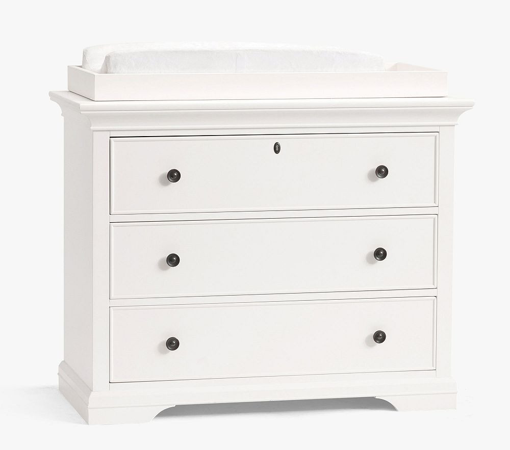 Larkin 3-Drawer Dresser &amp; Topper Set (44w x 21d") | Pottery Barn Kids