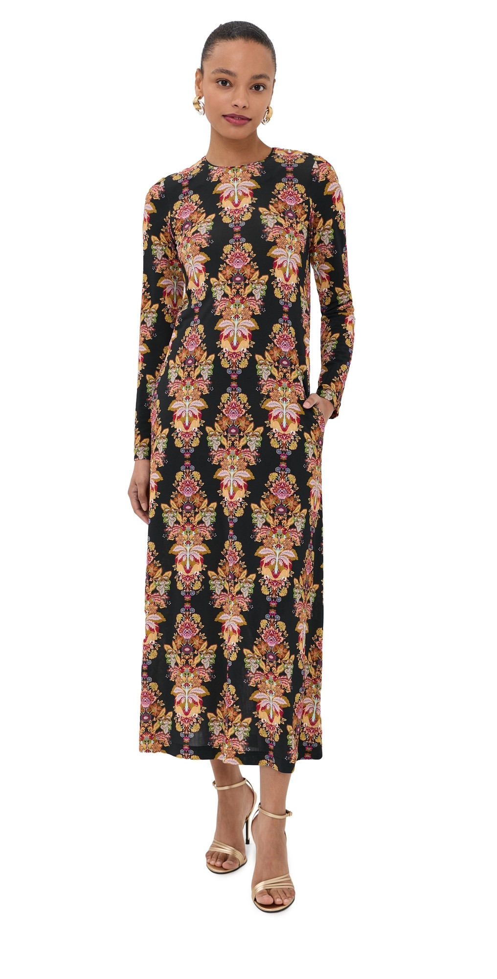 La DoubleJ Long Sleeve Swing Dress Cornucopia S | Shopbop