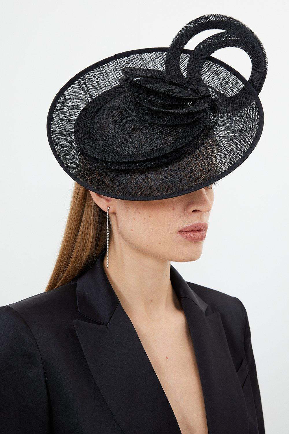 Asymmetric Disc Headband Fascinator | Karen Millen UK + IE + DE + NL