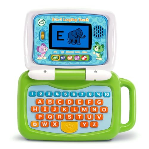 LeapFrog 2-in-1 LeapTop Touch, Green | Amazon (US)