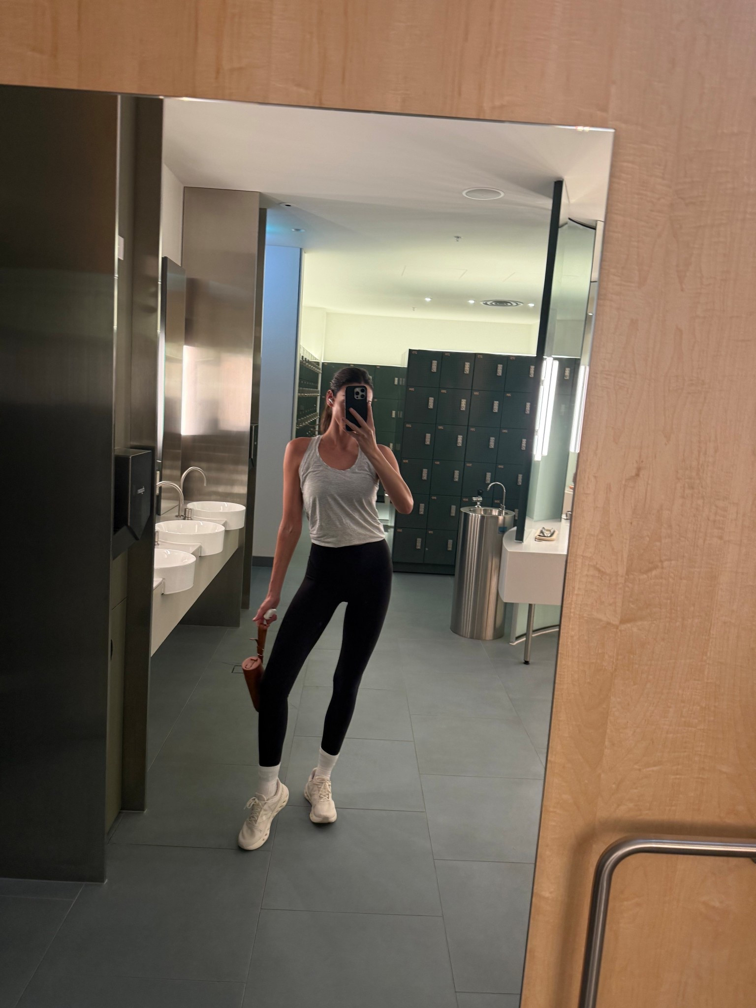 Always in my @lululemon 

Black high waisted leggings 
Racer bank tank 
White crew socks 
On white running sneakers 

*I’ve linked below my other favourite new season pieces from Lululemon 

#LTKfitness #LTKaustralia #LTKsummer