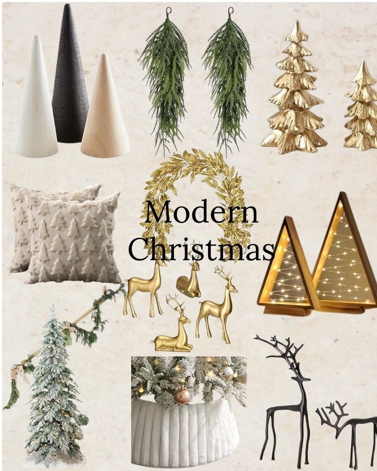 I love this modern Christmas look ; I have several of these beautiful items in my own home. Such a simple elegant look. 

Shop this look below. 

#LTKSeasonal #LTKHome #LTKHoliday