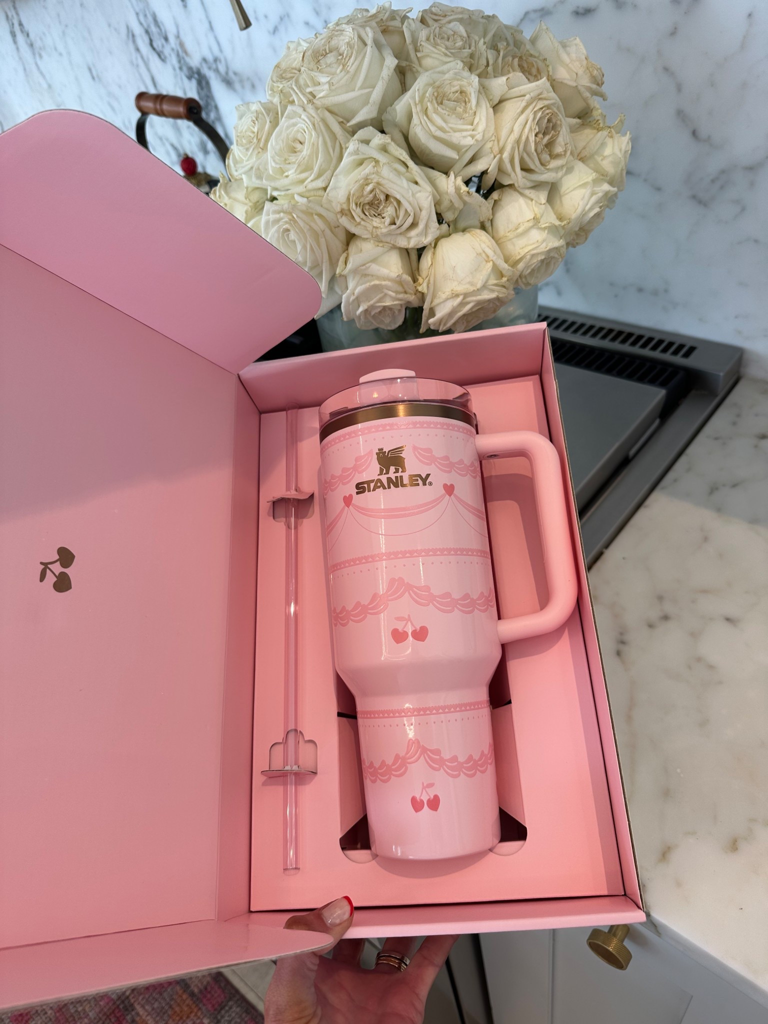 The NEW Valentines @stanley_brand cups are here! 💗 #stanleypartner 
