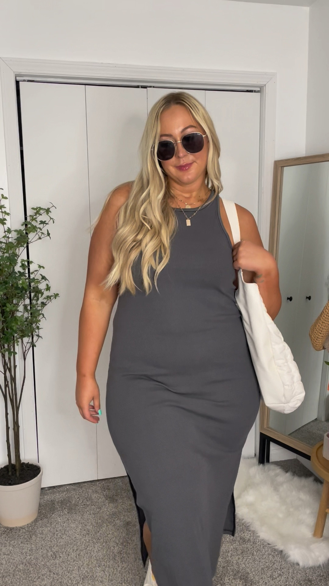 Casual summer dress OOTD 
WEARING XL IN DRESS ✔️

#LTKfit #LTKstyletip #LTKcurves