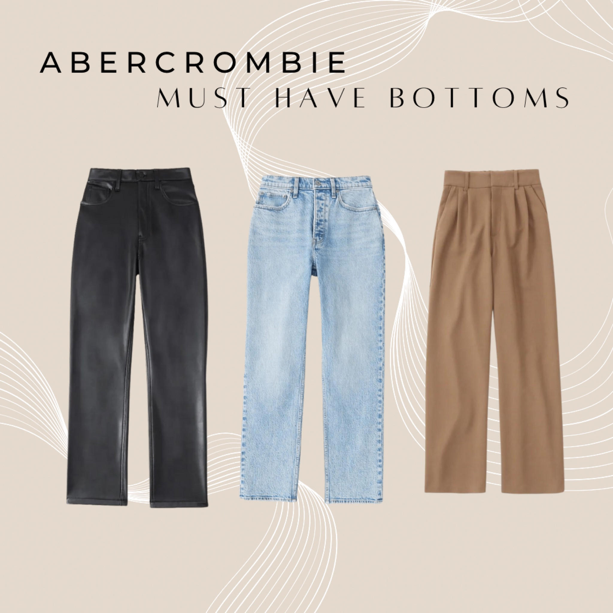 Must have bottoms for fall 🤎

#LTKstyletip #LTKSeasonal #LTKHoliday