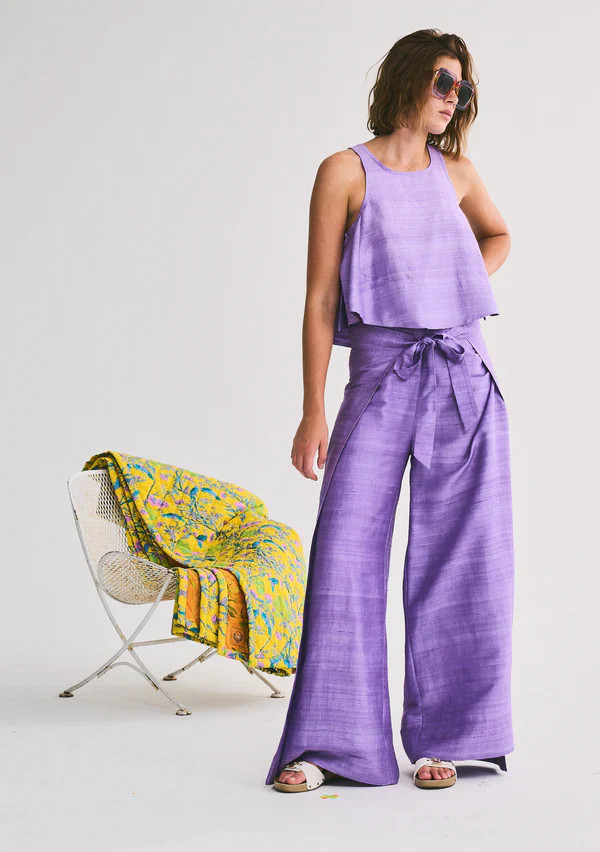 2-Panel Wrap Pant | Erica Wilson