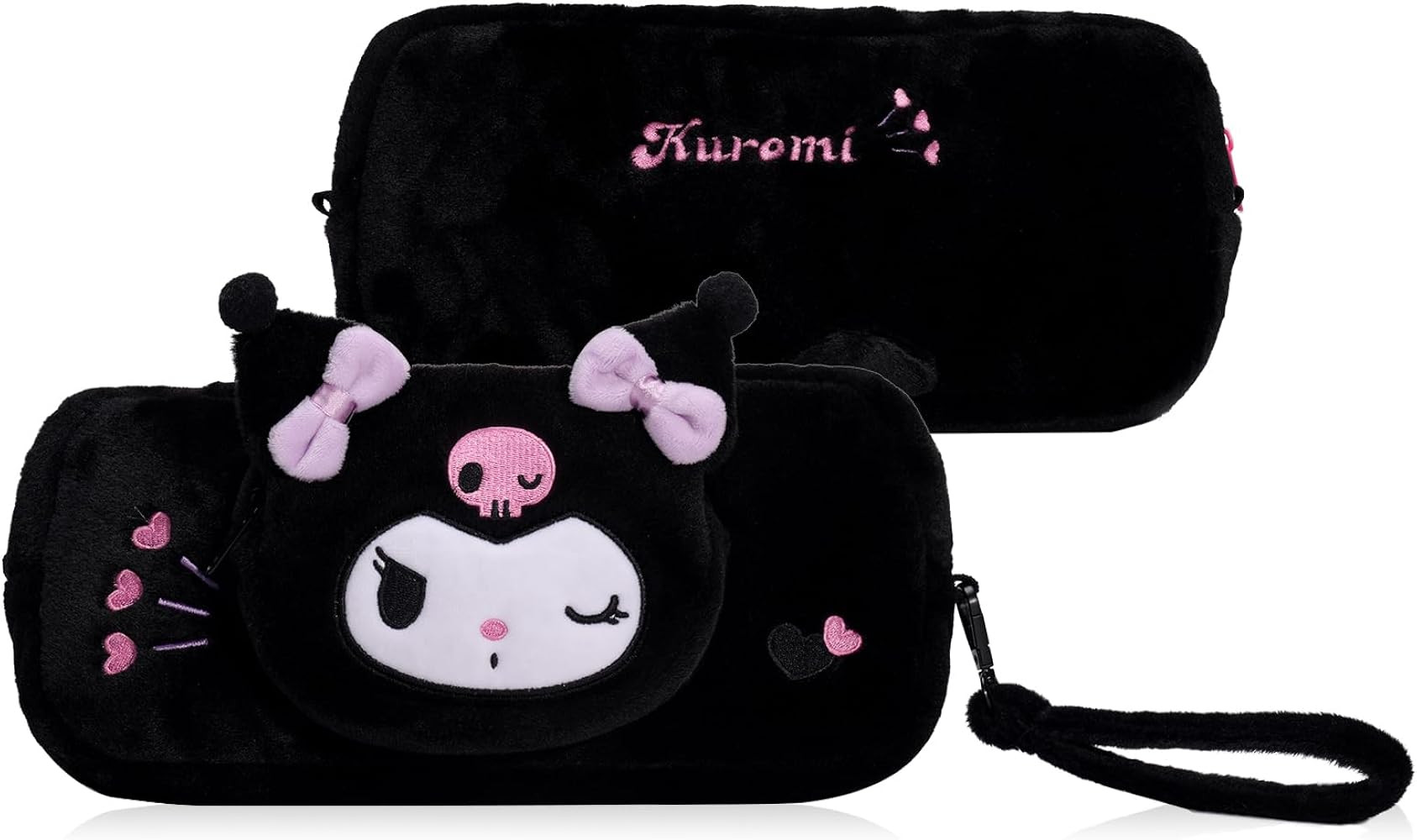 Fuzzy Crossbody Bag Compatible with Nintendo Switch/OLED and Other Little Accessories, Large Capa... | Amazon (US)