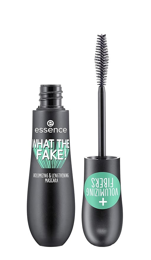 essence | What the Fake! Volumizing & Lengthening Fiber Mascara | Paraben Free | Cruelty Free (Pa... | Amazon (US)