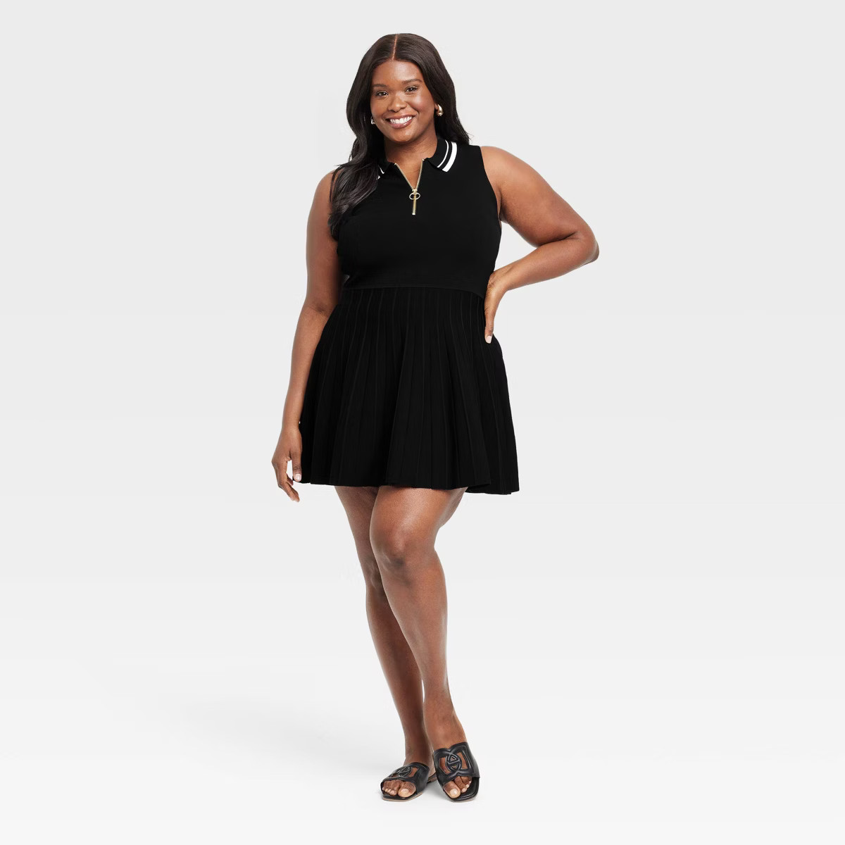 Women's Tennis Tank Sweater Dress - A New Day™ | Target
